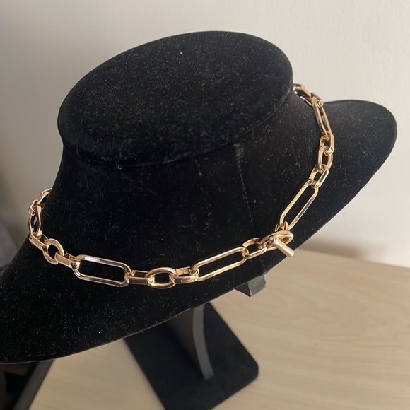 TWO TONE UPCYCLED PRADA NECKLACE - Picture 4 of 4